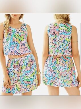 Lilly Pulitzer Brinley skirt in Gypsy jungle